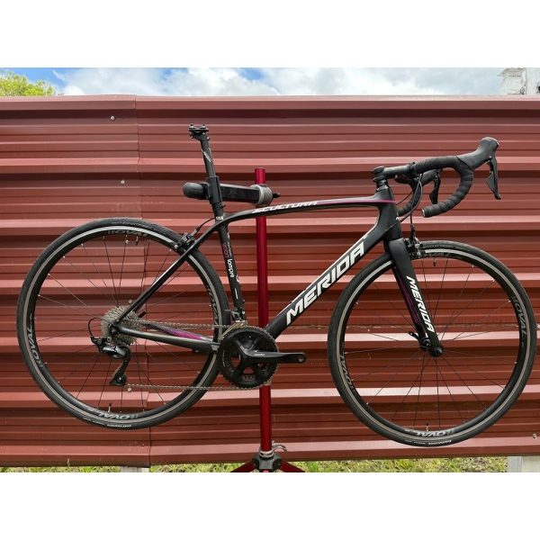 Cuadro Merida Scultura Talle 54 Estado Impecable Con Transmisión Shimano 105 2x11 + Ruedas Oval Concepts 928 Carbon