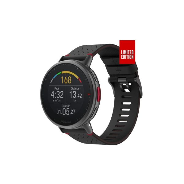 Reloj Polar Vantage V2 Gps Shift Edition Black/red M/l