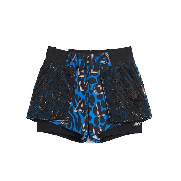 Short Con Calza New Balance Rlntls Prnt Mujer