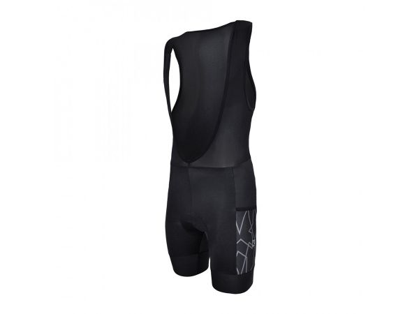 Calza Funkier Bib Short Piana Black Hombre