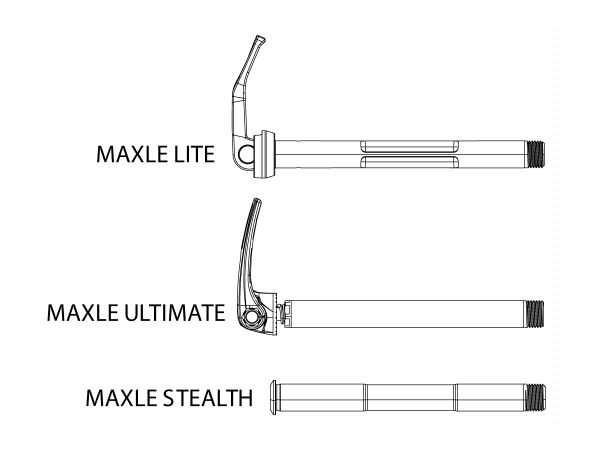 Eje Pasante Roxkshox Maxle Ult 15x110 L158 Boost