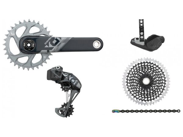 Grupo De Bicicleta De Montaña Sram X01 Eagle Axs, 1x12 Boost 175mm Dub