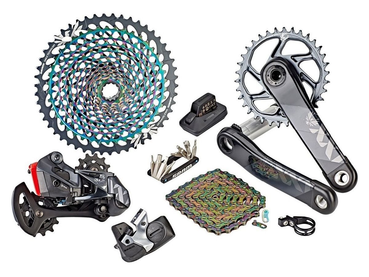 Grupo De Bicicleta De Montaña Sram Xx1 Eagle Axs, 1x12 Boost 175mm Dub