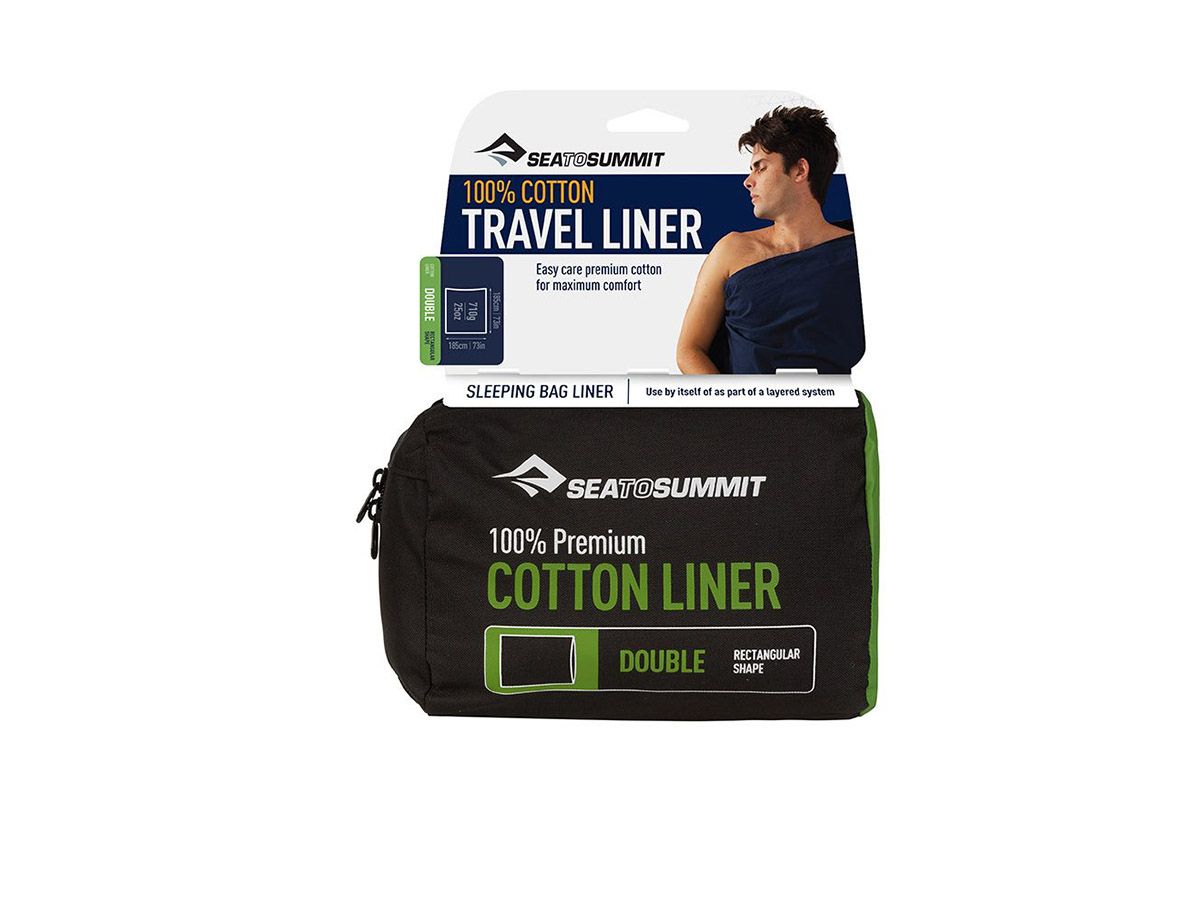Liners Sea To Summit Travel Liner Premium Cotton Forma Standard
