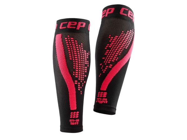 Pantorrillera De Compresion Reflectiva Cep Night 2.0 Mujer