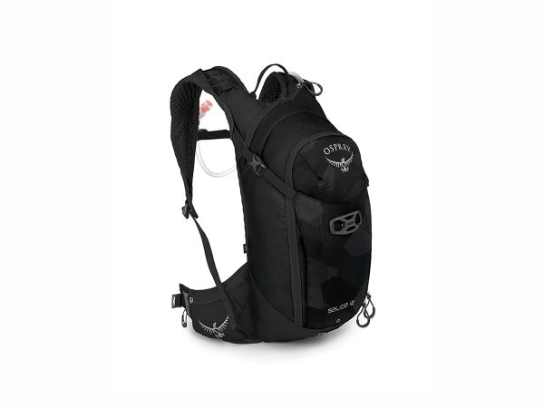 Mochila Osprey Ciclismo De Montaña Salida 12 + Reservorio 2.5 Lt