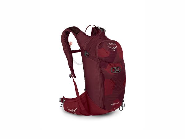 Mochila Osprey Ciclismo De Montaña Siskin 12 + Reservorio 2.5 Lt