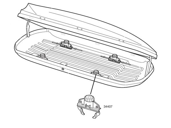 Agarre Thule 34407 Fastgrip