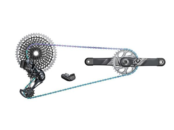 Piñon Mtb Sram X01 Eagle Xg-1295 12v 10-50d Xd Polar Grey