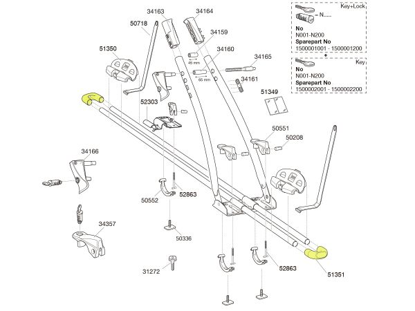 Puntera De Plastico Thule 51351