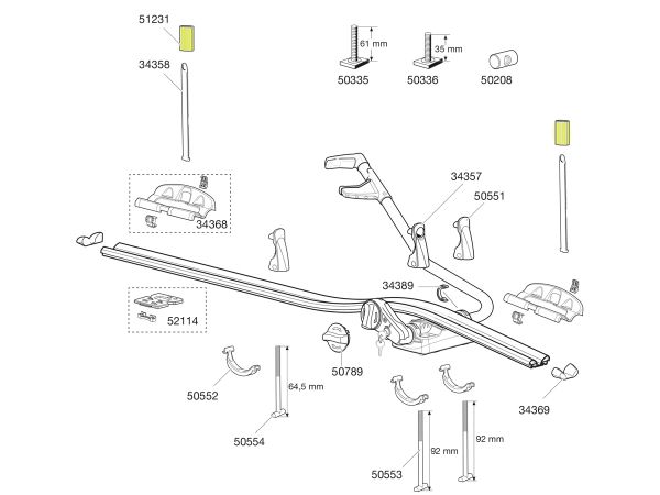 Protector Thule Portabici Proride 591 51231