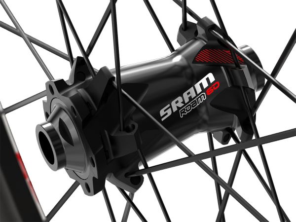 Rueda Bicicleta de Montaña SRAM Roam 60 Delantera 27.5" UST Carbono