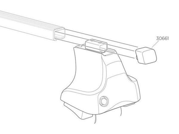 Tapa Para Barras De Techo Thule 30661