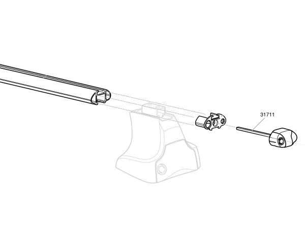 Terminal Para Barras Thule 31711