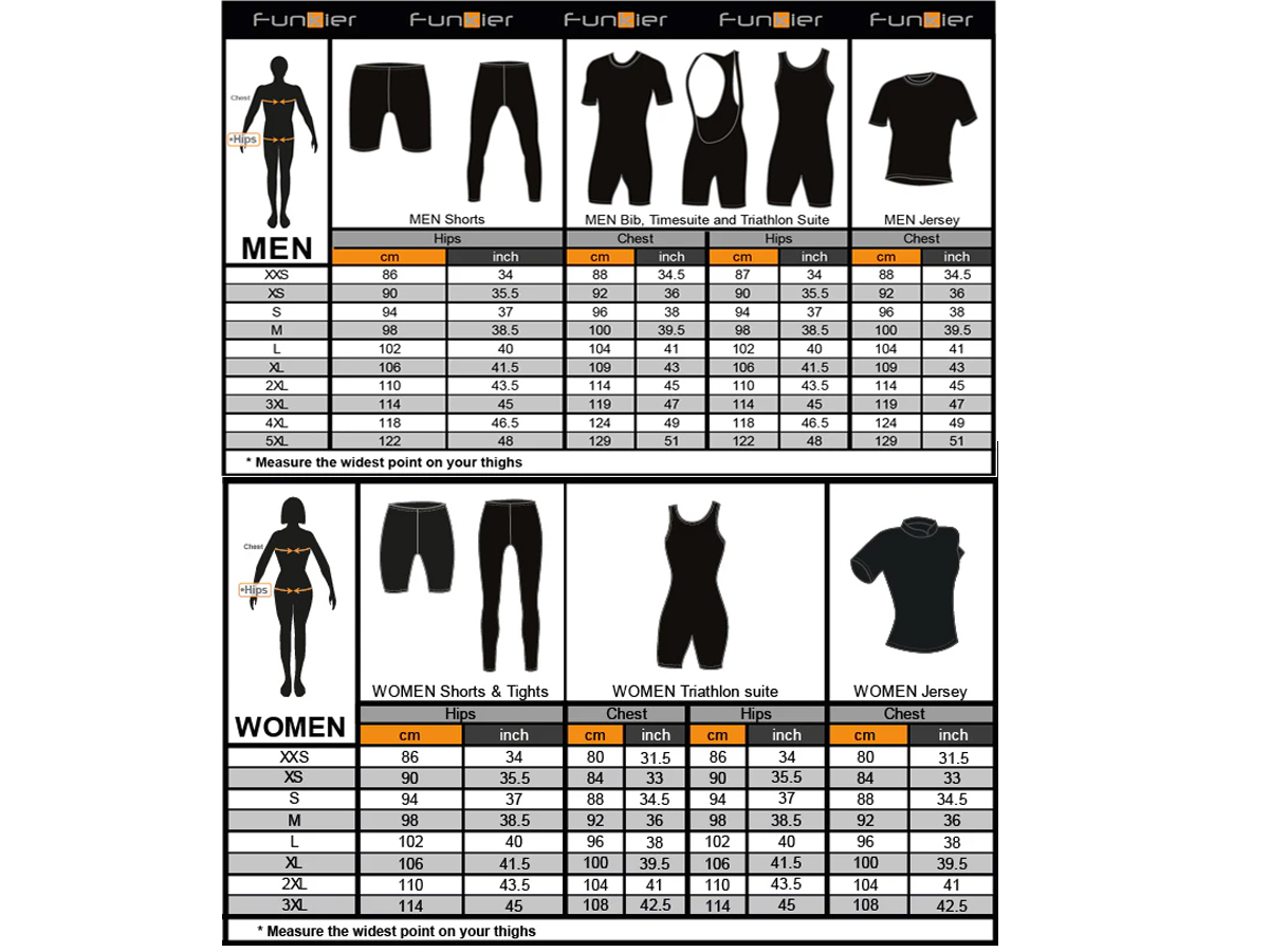 Calza Ciclismo Funkier Milano Black